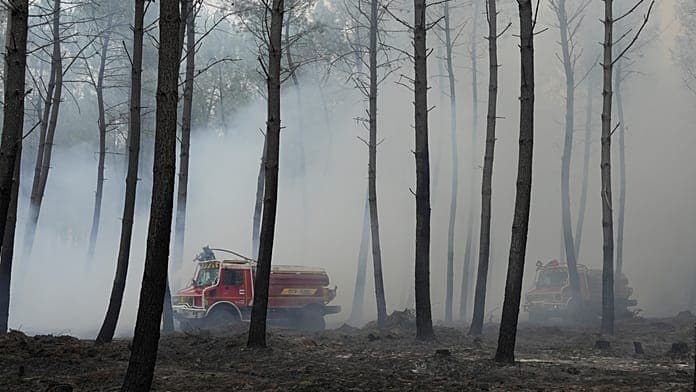 Incendie dans les Landes : le feu est "fixé", de premiers retours à domicile organisés