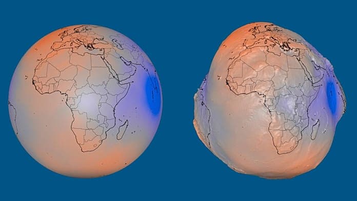 Le "géoïde": pourquoi le modèle de gravité de la NASA fait de la Terre une pomme de terre