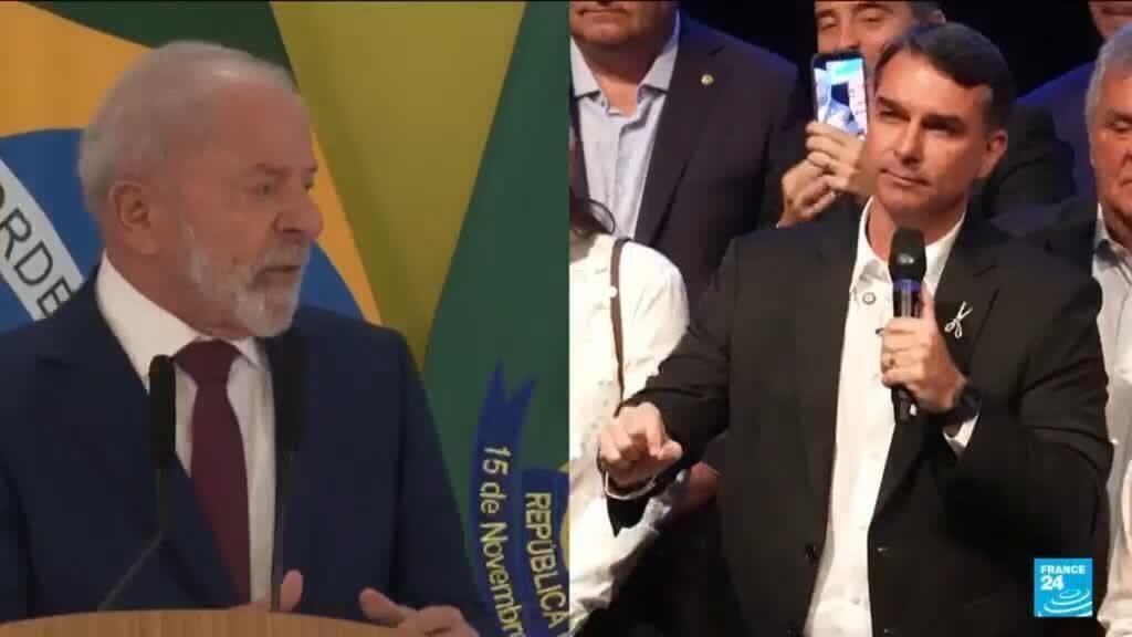 Présidentielle au Brésil : Lula et Flávio Bolsonaro au coude-à-coude