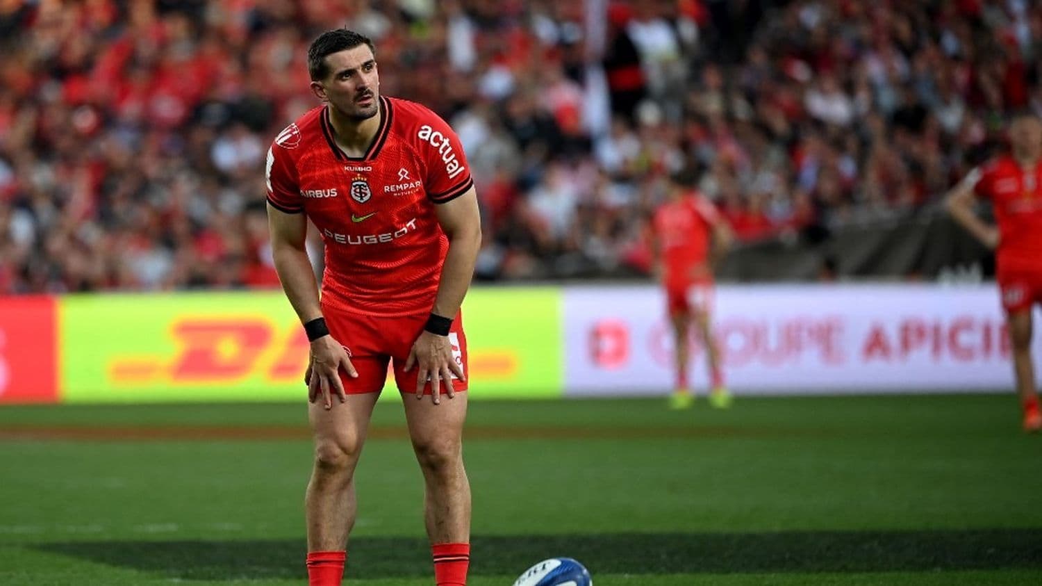 L'arrière du XV de France Thomas Ramos quittera le Stade toulousain pour le Racing 92 à l'issue de la saison 2026-2027