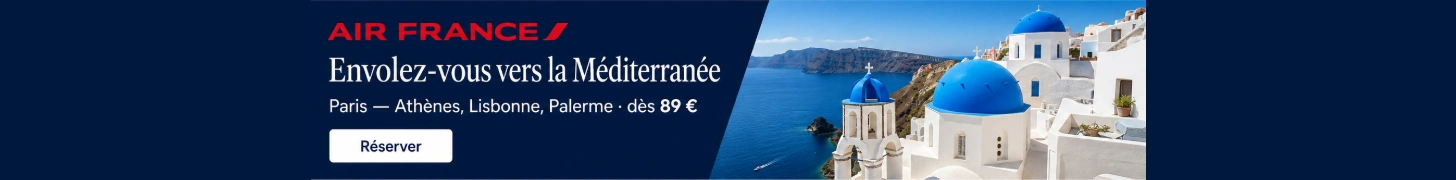 Air France — Envolez-vous vers la Méditerranée